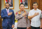 Kapolri Terima Audiensi Direktur FBI, Perkuat Kerja Sama Penanggulangan Kejahatan Transnasional