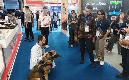 Korsabhara Baharkam Polri Pukau Pengunjung Indo Security 2026 Expo, Tampilkan Alsus Modern dan Layanan Humanis