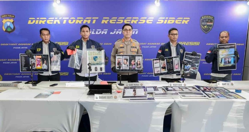 Polda Jatim Bongkar Arisan Online Fiktif Transaksi Capai Rp 71 Miliar