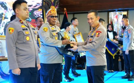 Kapolri Minta Personel Berprestasi Dapat Pengembangan Karier